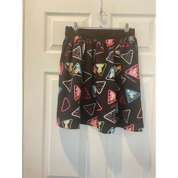 Unique Vintage X Sixteen Candles A-Line Mini Skirt Size M Vintage Style 1980s#41 - Picture 2 of 7
